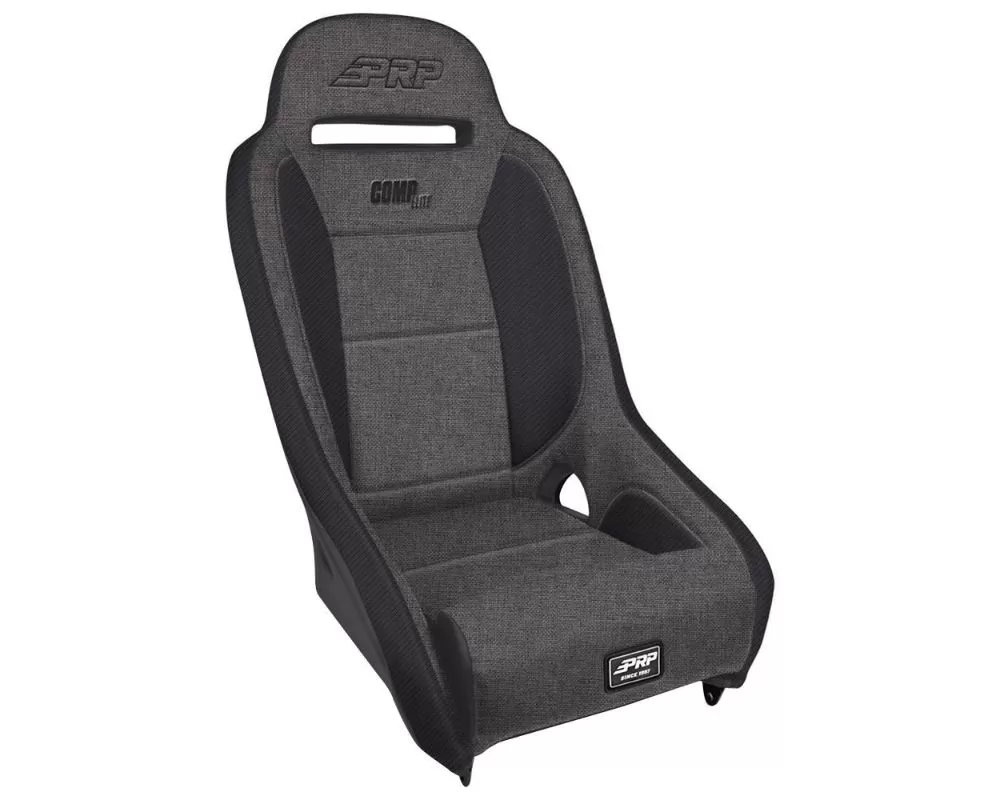 Comp Elite Suspension Seat Black with Gray Trim PRP Seats - A8301-54