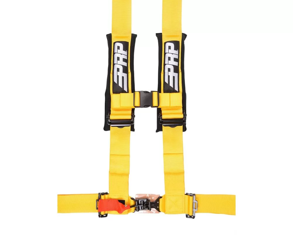 PRP Seats 3 Inch 4 Point Harness Yellow - SB4.3Y