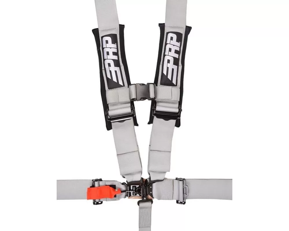 3 Inch 5 Point Harness Silver PRP Seats - SB5.3G