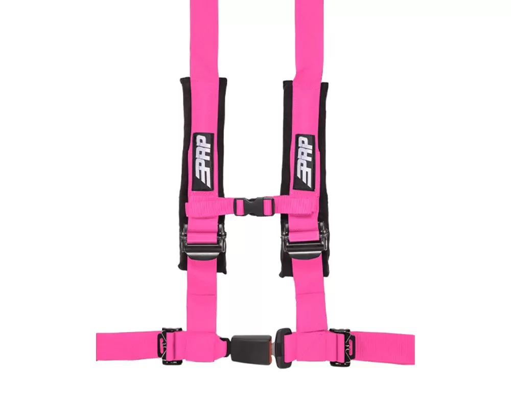 PRP Seats 4-Point Harness with 2 Inch Belts - Pink - SBAuto2P