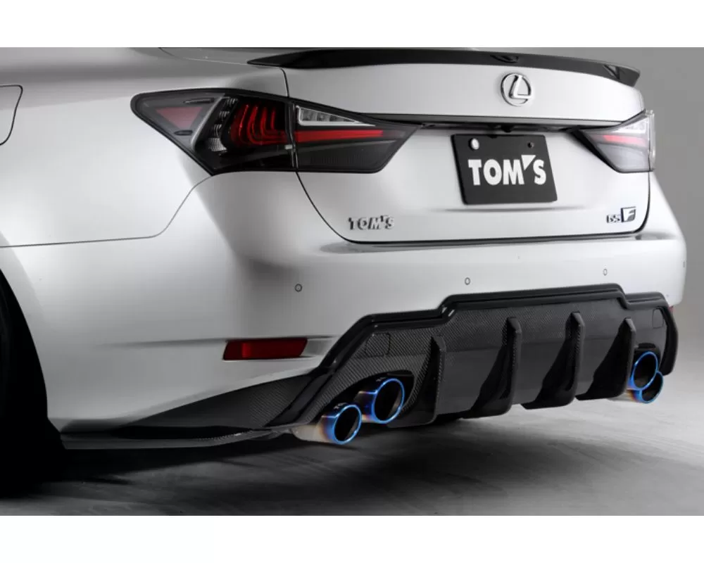 Tom's Racing Carbon Fiber Rear Bumper Diffuser Lexus GS F - 52159-TUL10