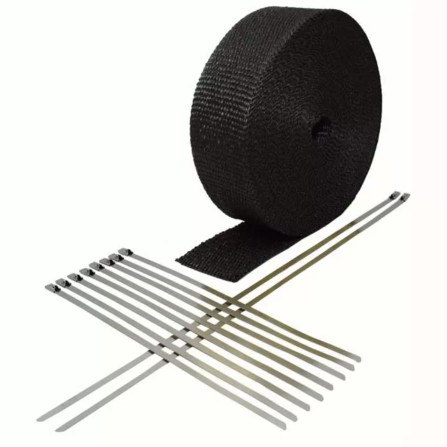 Heatshield Products Exhaust Heat Shield Wrap Kit 2 Inch X 50 Foot Black - 322051