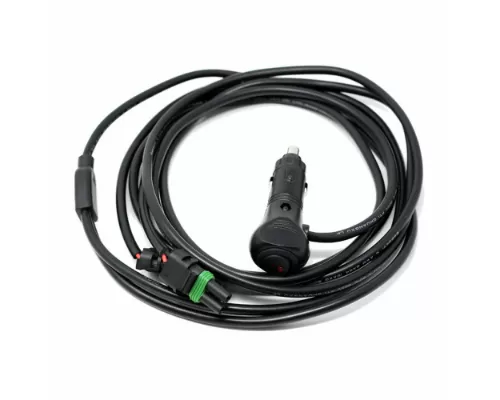 Baja Designs 10 Foot Wire Harness w/12v Cigarette Plug-2 Light Max 85 Watts - 447650