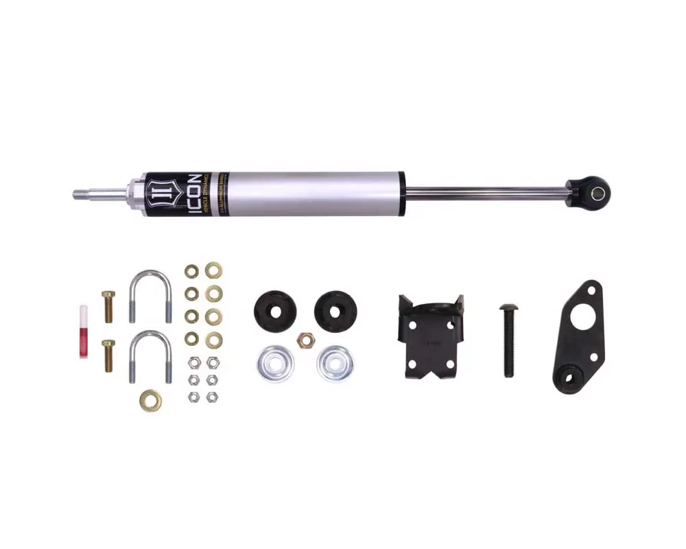 ICON 07-18 Jeep JK Wrangler High-Clearance Steering Stabilizer - 22018