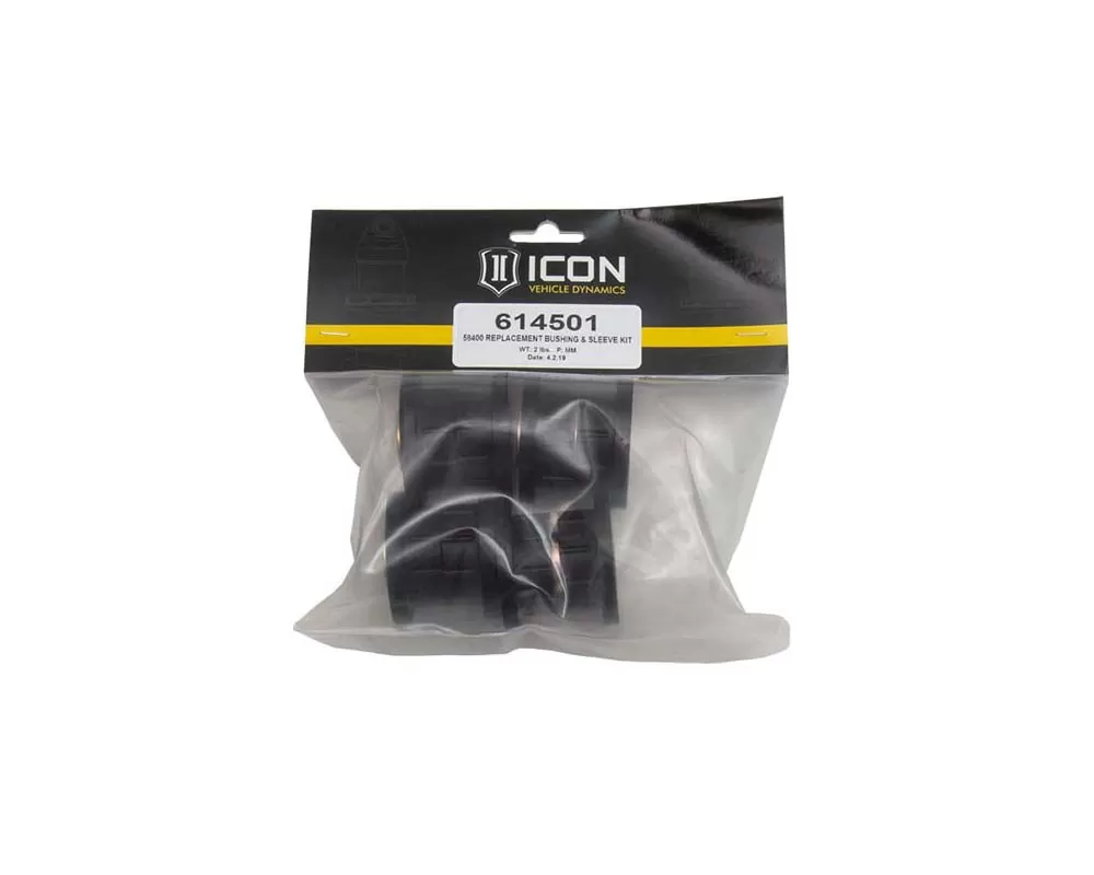 ICON (58400) UCA Replacement Bushing & Sleeve Kit - 614501