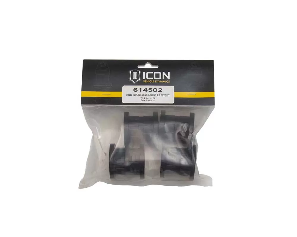 ICON (218550) UCA Replacement Bushing & Sleeve Kit - 614502