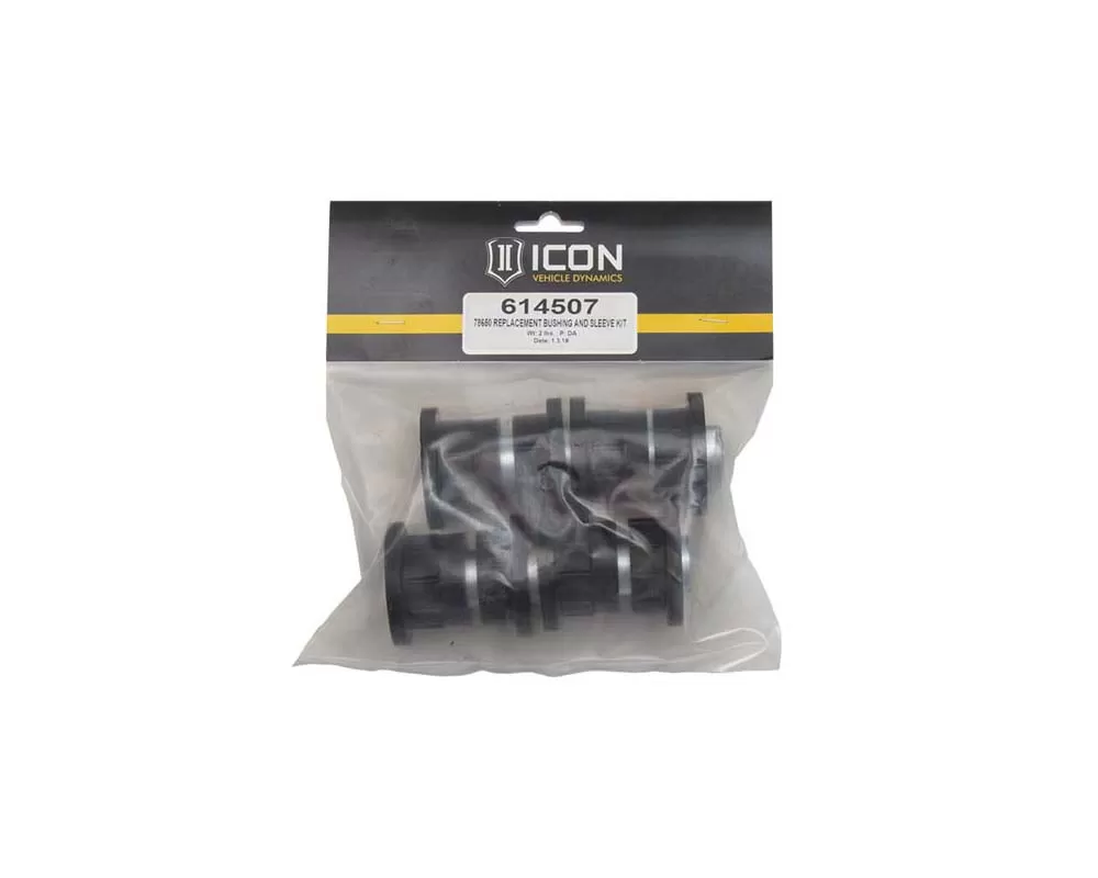 ICON (78650) UCA Replacement Bushing & Sleeve Kit - 614507