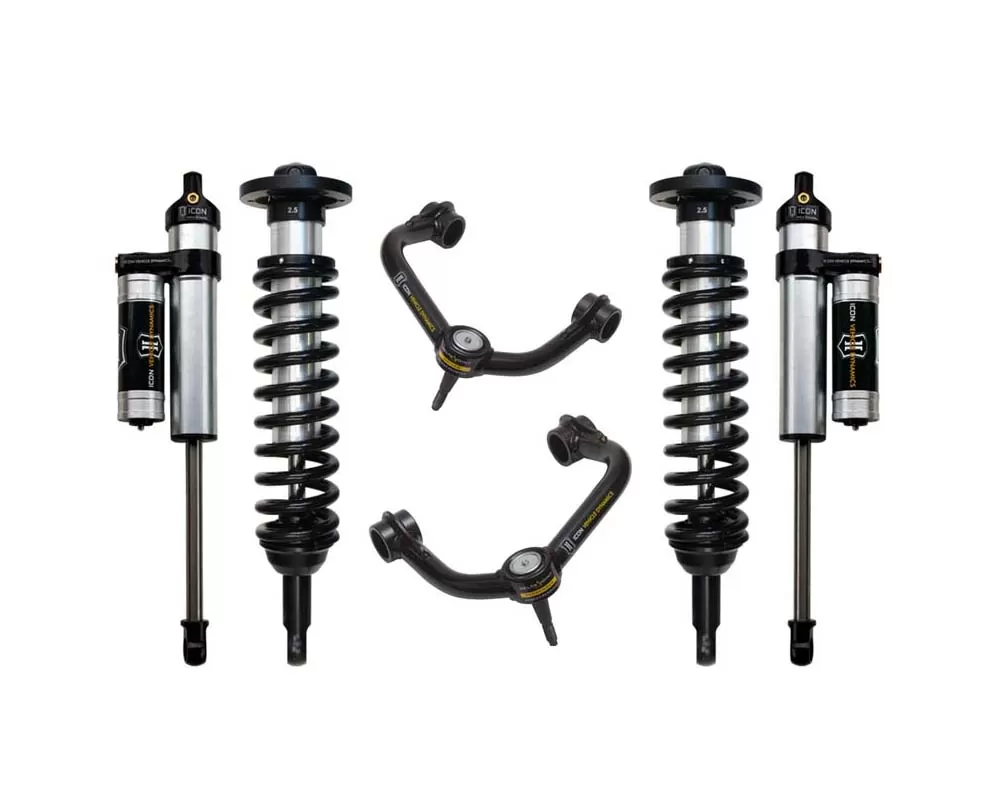 ICON 09-13 Ford F-150 4WD 0-2.63" Lift Stage 3 Suspension System Tubular UCA - K93003T