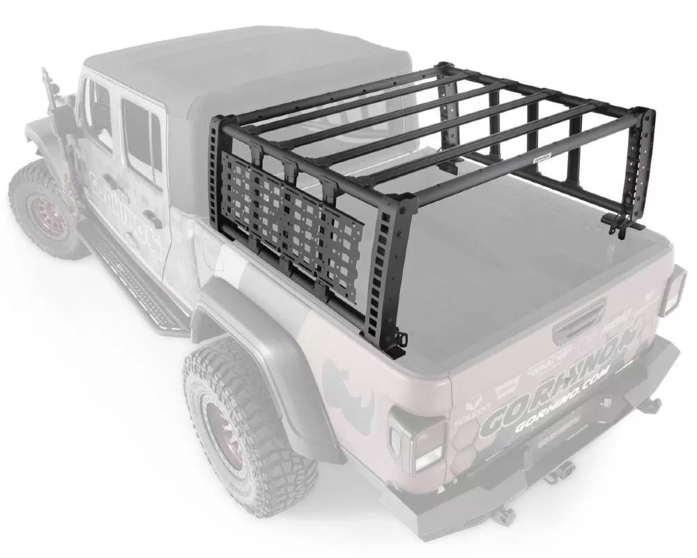 Go Rhino Box 1 of 2 Overland Xtreme Rack Jeep Gladiator 2019-2021 - 5950000T-01