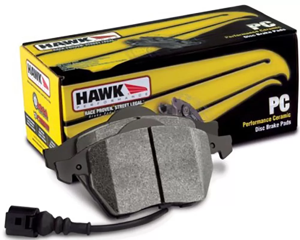 Hawk Performance Ceramic Brake Pad Set Rear Porche Macan Turbo 2015-2017 - HB915Z.644