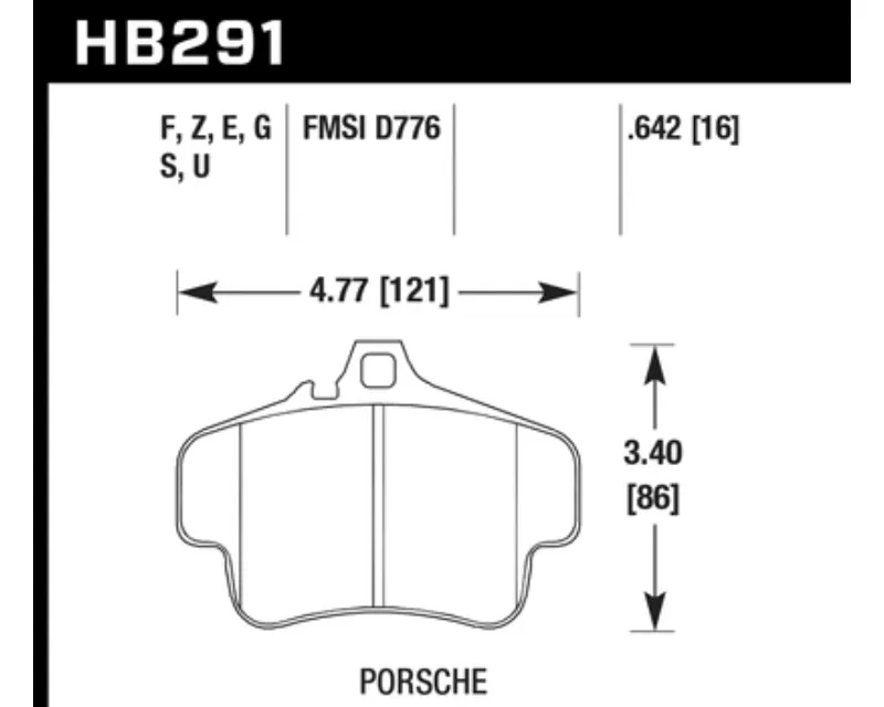 Hawk Performance HPS - HB291F.642