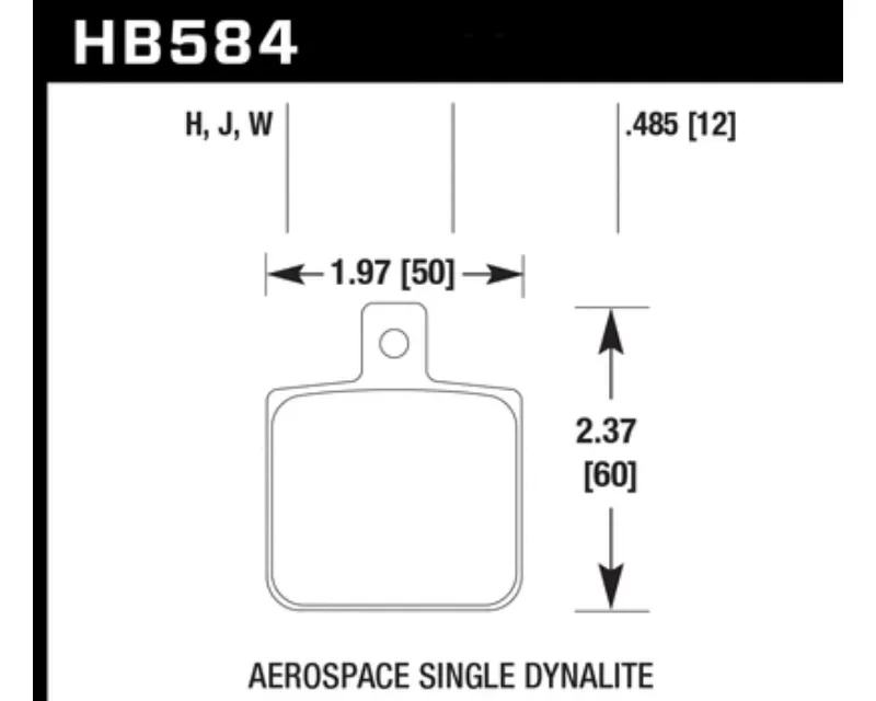 Hawk Performance HPS - HB584F.485
