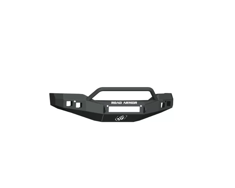 Road Armor Texture Black Stealth Front Non-Winch Bumper with Pre-Runner Guard GMC 1500 2016-2018 - 2161F4B-NW