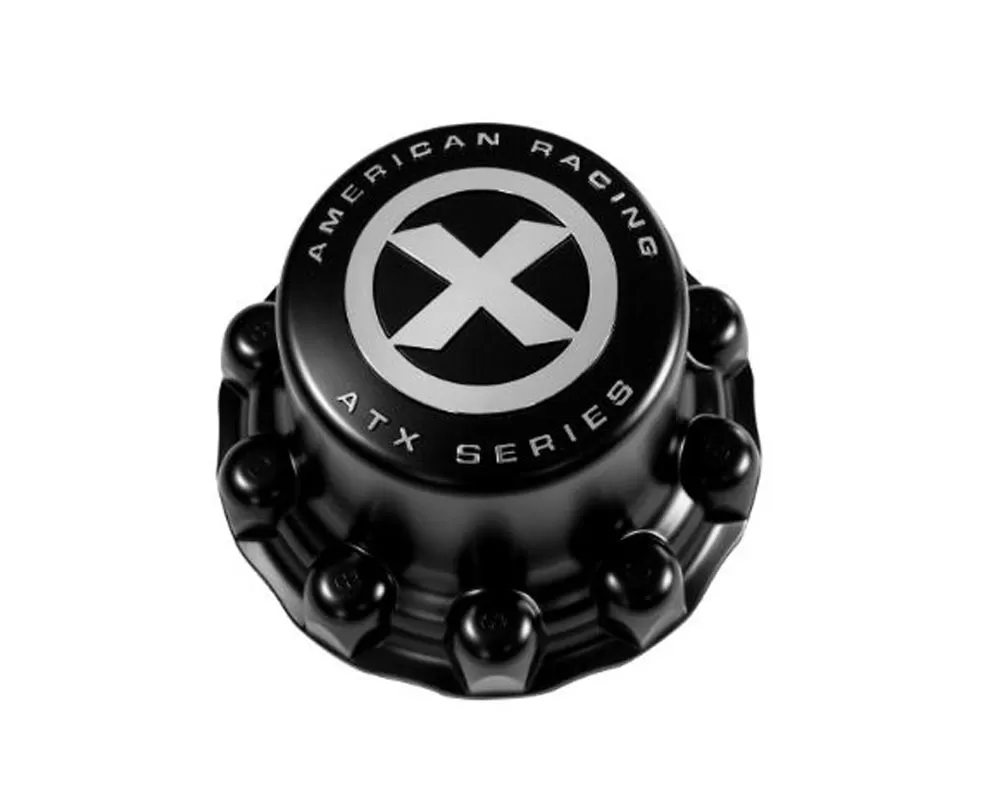 ATX Wheels Full Rear Snap On Black Cap Cover - AO1900402B