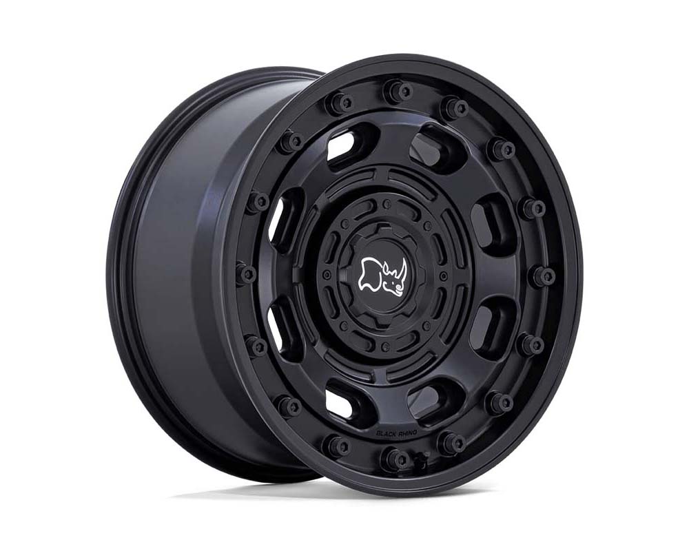 Black Rhino ATLAS Wheel 16x8 6x139.7 -10mm Matte Black - BR007MX16806810N