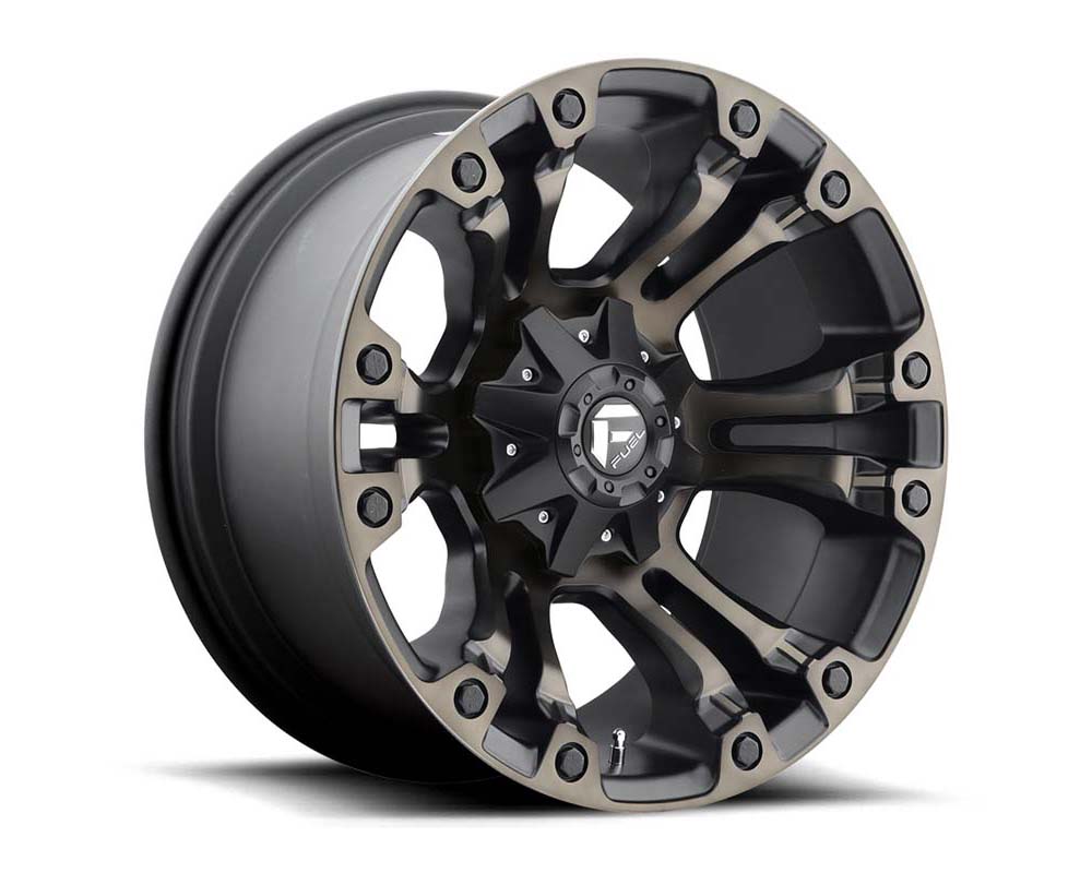 Fuel D569 Vapor Wheel 20x10 6x135/6x139.7 -19mm Matte Black Double Dark Tint - D56920009847