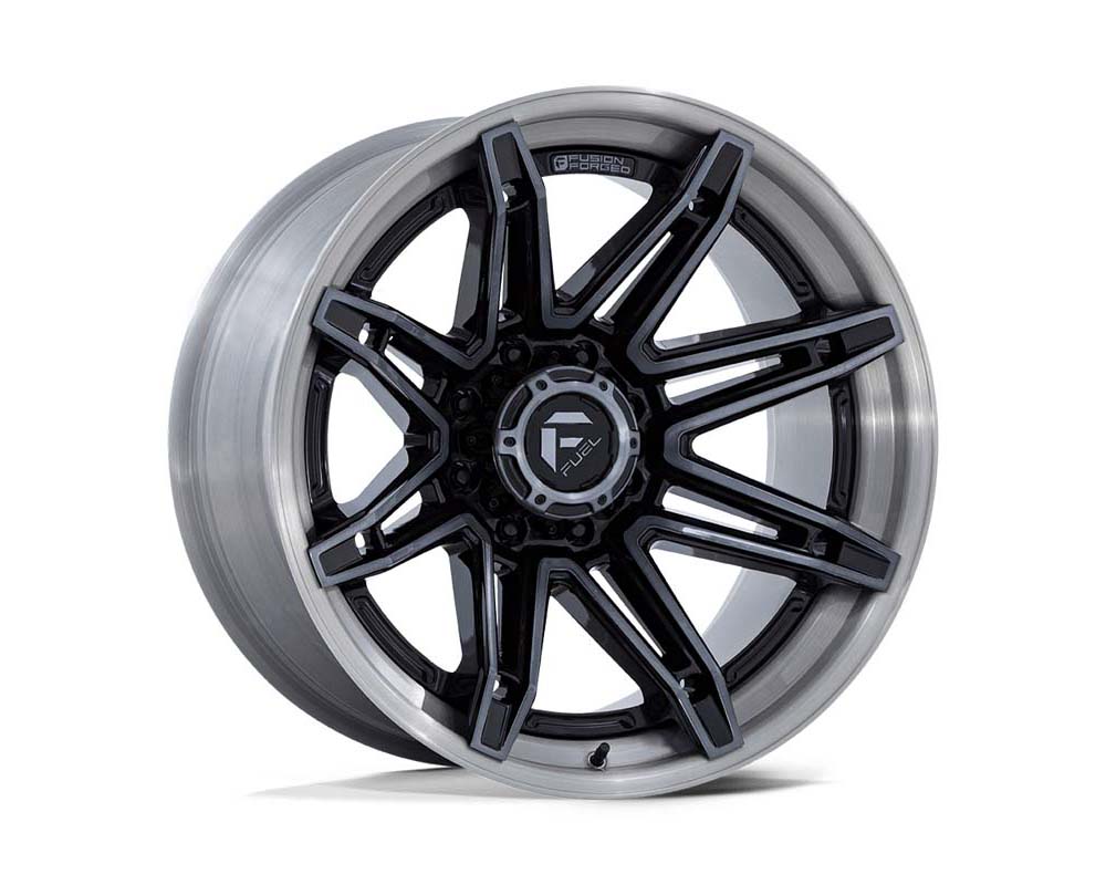 Fuel FC401 Brawl Wheel 20x10 6x135 -18mm Gloss Black w/Brushed Gray Tint Face & Lip - FC401BT20106318N