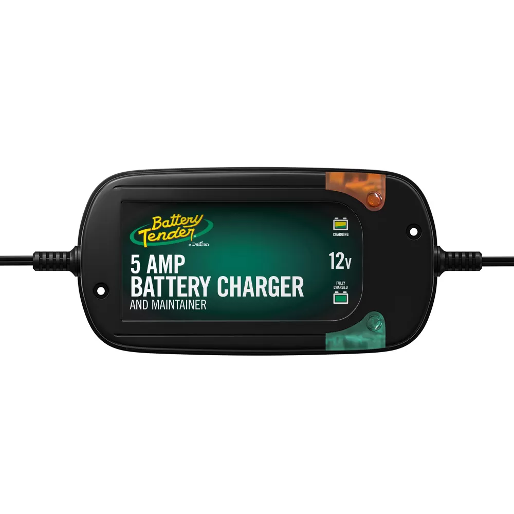 12V, 5 Amp Battery Charger - 022-0186G-DL-WH