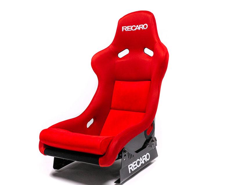 Recaro Pole Position N.G. Racing Seat FRP Suede Red - 070.98.JS06-01