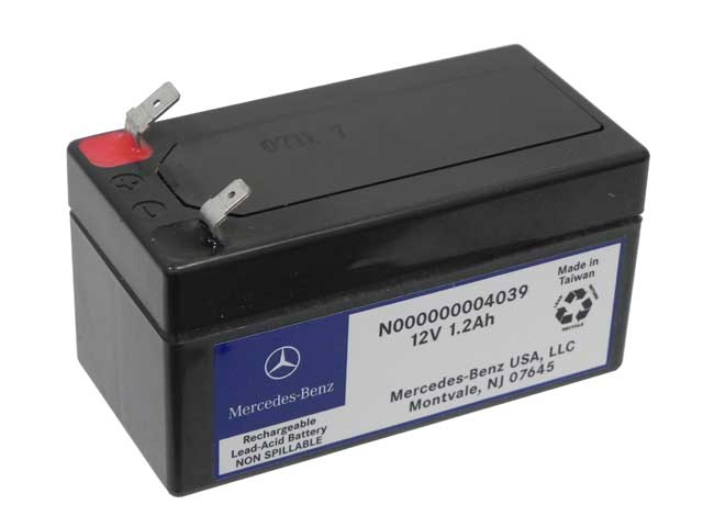 Genuine Mercedes Backup Battery 000000-004039 - 000000-004039