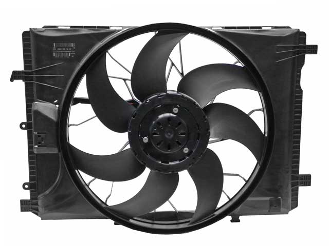 Genuine Mercedes Auxiliary Fan Assembly 204-906-68-02 - 204-906-68-02