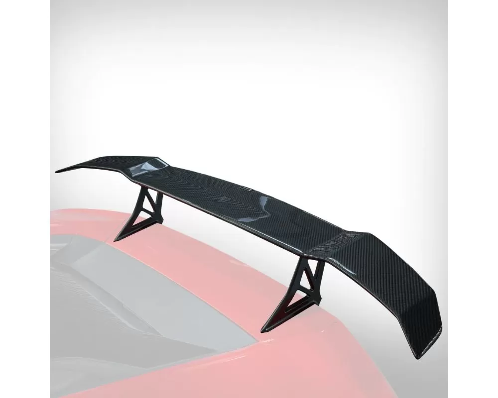 Vorsteiner Novara Edizione Carbon Fiber Aero Wing Blade with Aluminum Uprights Lamborghini Huracan 2015-2019 - 0930LOV