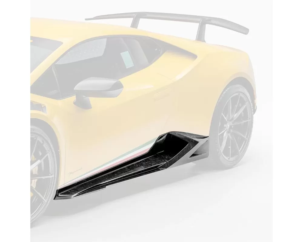 Vorsteiner Vincenzo Edizione Carbon Matrix PP Glossy Aero Side Blades Lamborghini Huracan Performante | Huracan EVO 2017+ - 1030LOV