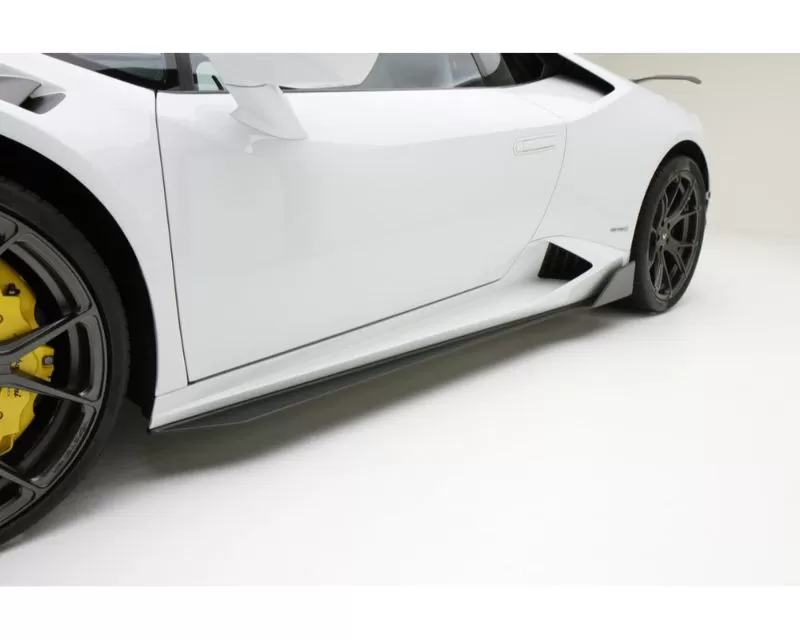 Vorsteiner 2x2 Glossy Carbon Fiber PP Aero Side Blades Lamborghini Huracan Monza Evo Edizione Aero Program 2019+ - 3040LOV