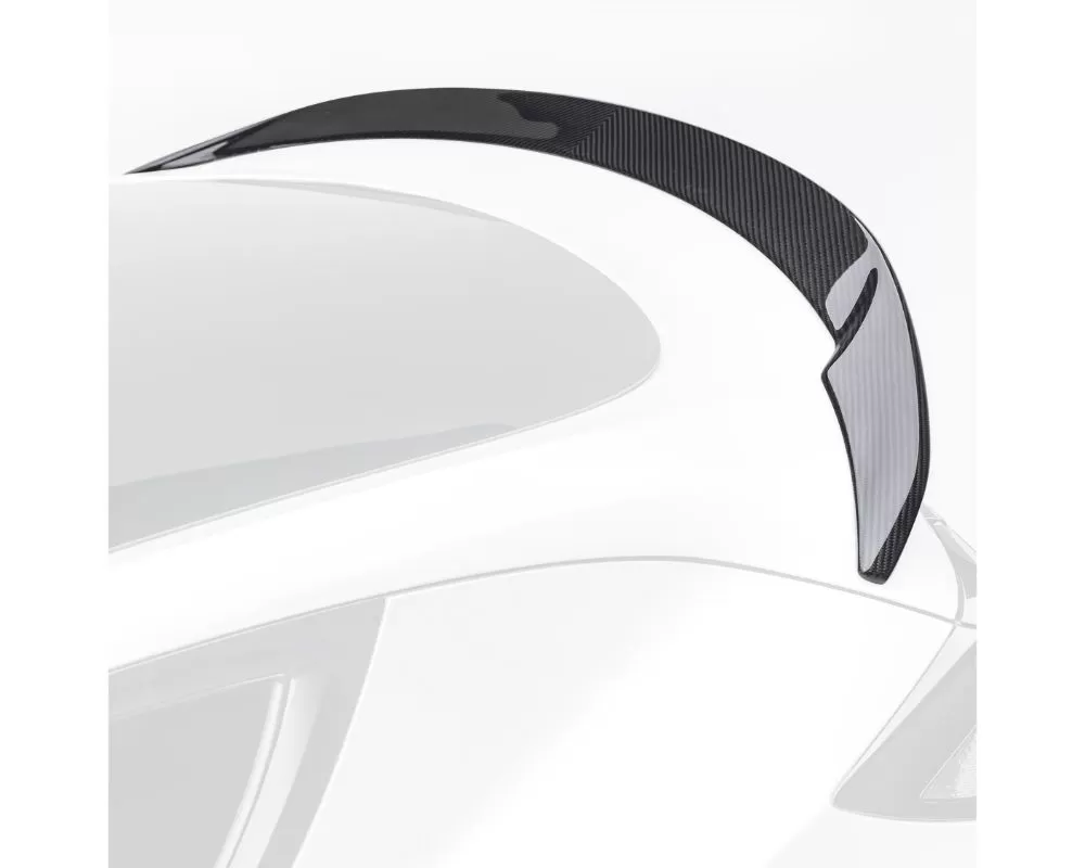 Vorsteiner Glossy Carbon Fiber PP 2x2 Aero Decklid Spoiler Tesla Model Y 2020+ - TEV2060