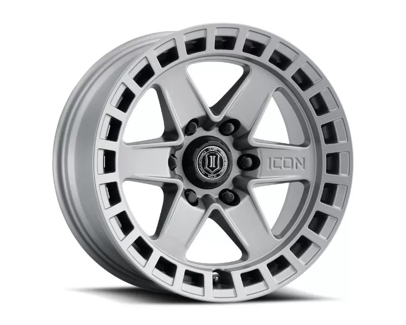 Icon Allloys Raider Wheels 17x8.5 6x120 0mm Titanium - 3417859447TT