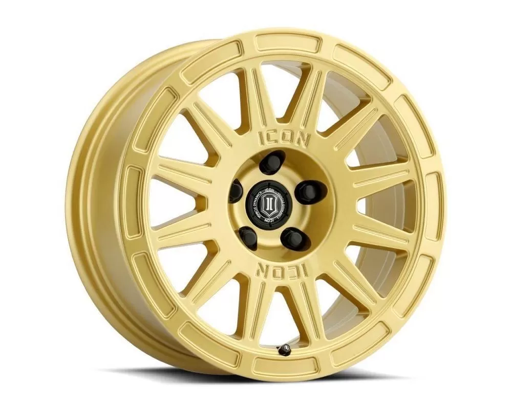 Icon Alloys Ricochet Wheels 15x7 5x100 15mm Gloss Gold - 7015705046GG