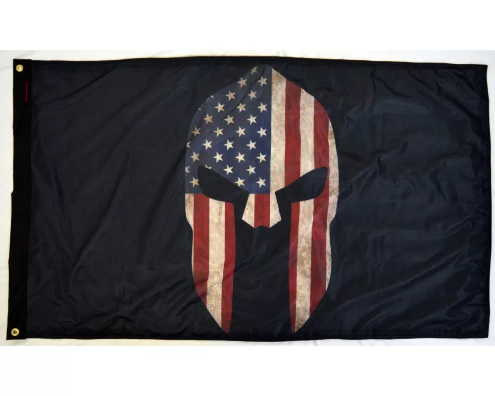 Forever Wave 3x5'  Spartan USA Flag - 8019