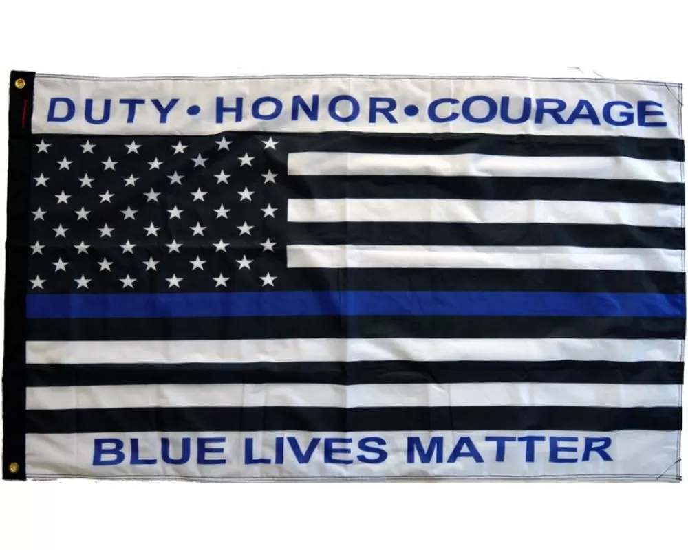 Forever Wave 3x5'  Blue Lives Matter Flag - 8045