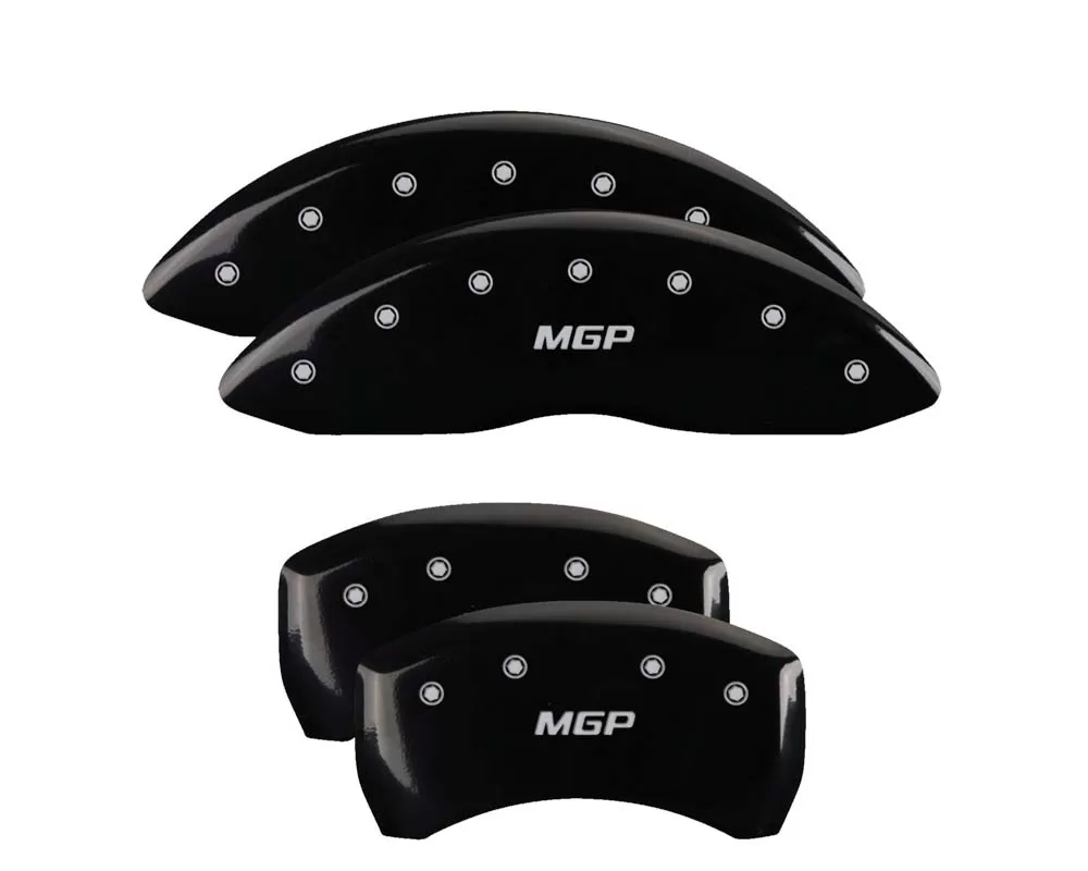 MGP Caliper Covers Set of 4: Black finish, Silver MGP Nissan - 17099SMGPBK