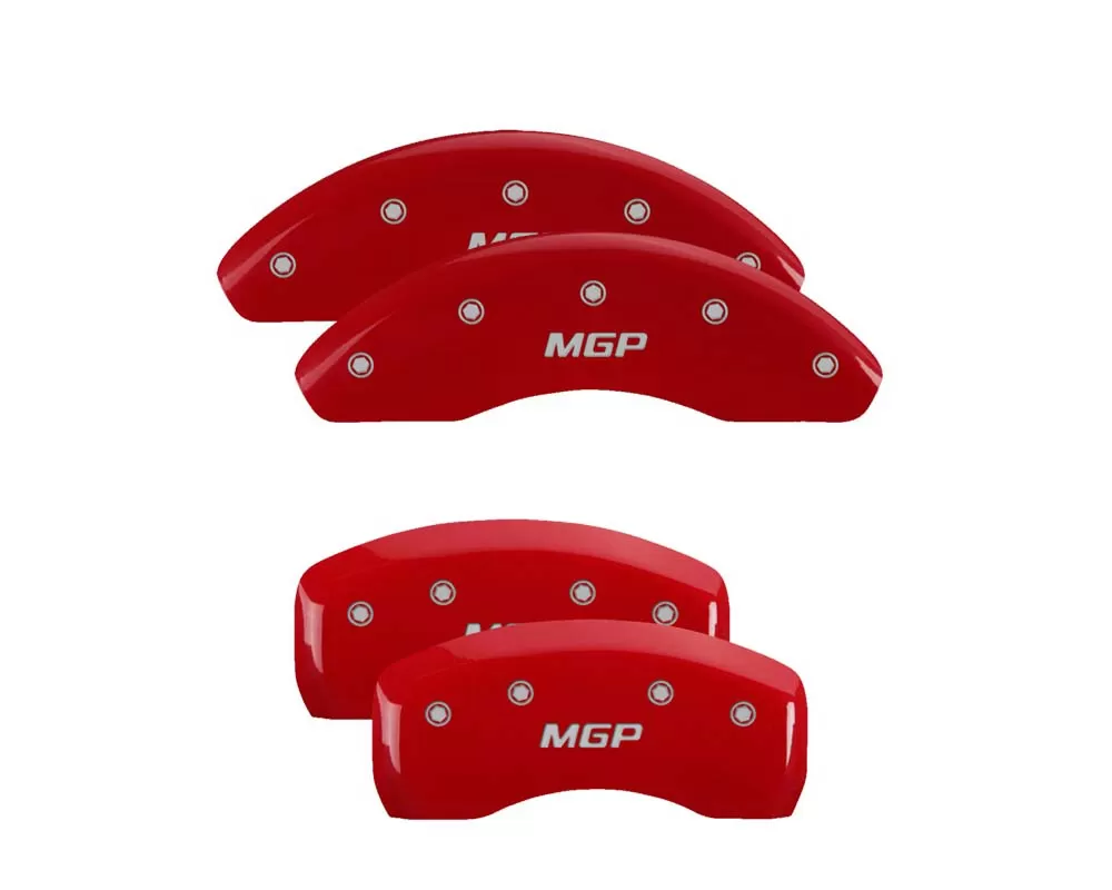 MGP Caliper Covers Set of 4: Red finish, Silver MGP Scion tC 2005-2010 - 31004SMGPRD
