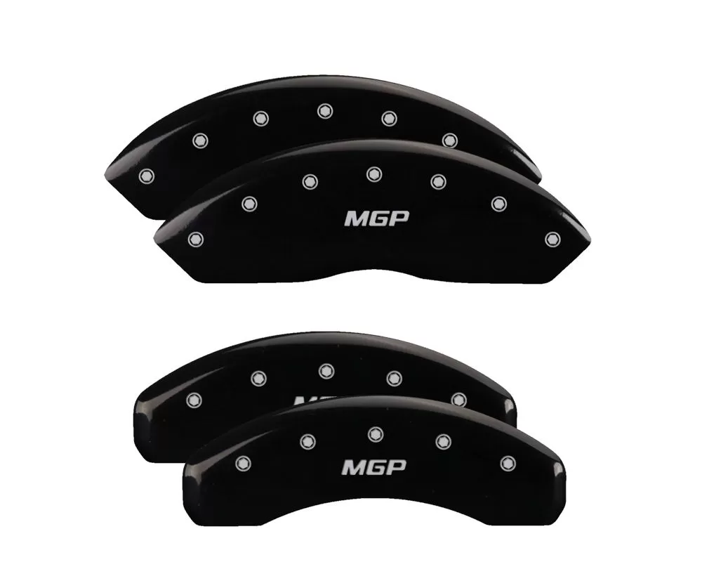 MGP Caliper Covers Front & Rear Brake Caliper Covers w/ MGP Engraving (10248S) Ford Ranger | Bronco 2019+ - 10248SMGPBK