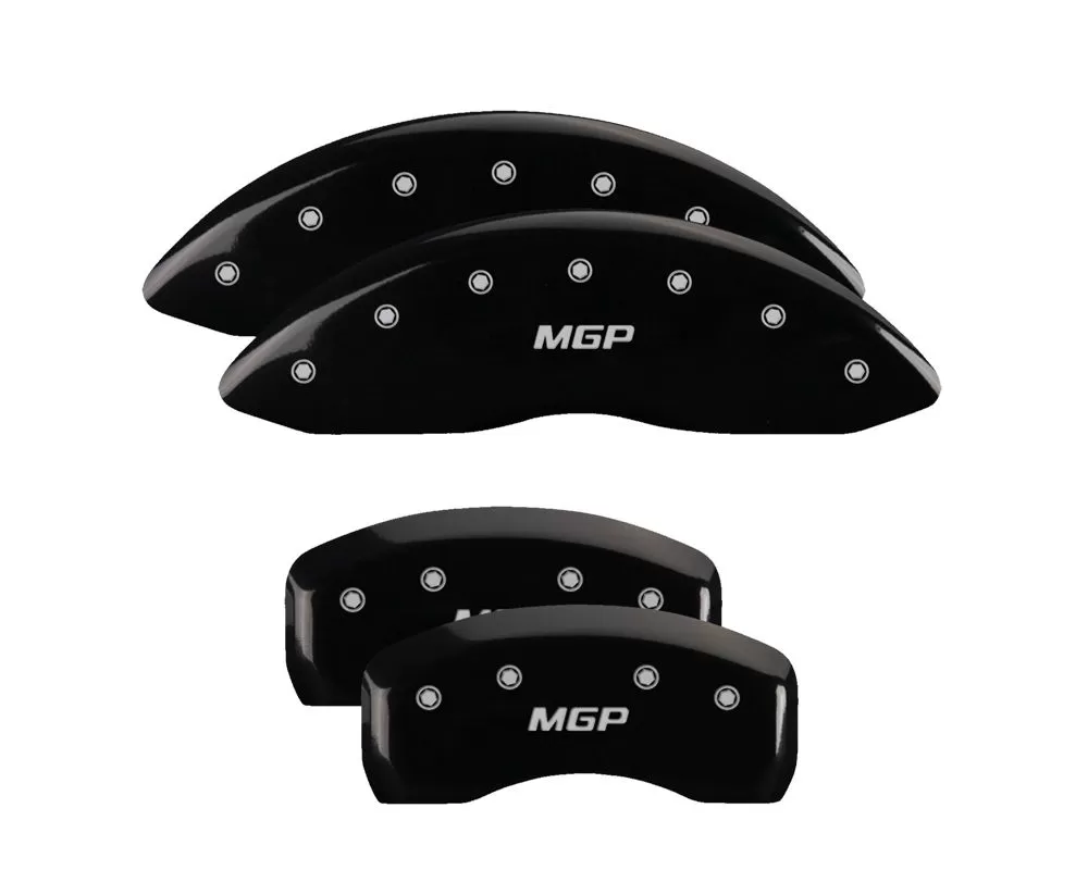 MGP Caliper Covers Front & Rear Brake Caliper Covers w/ MGP Engraving (21200S) Kia Soul 2020-2021 - 21200SMGPBK