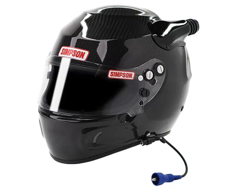 Simpson X-Small SA2020 Carbon Desert Devil Racing Helmet - 782000C
