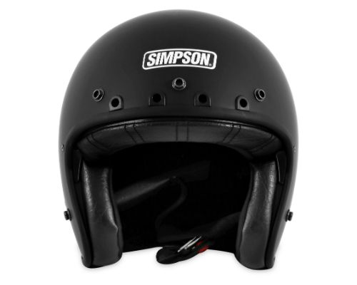 Simpson Chopper Helmet US Flat Black Large - CHOP3LG