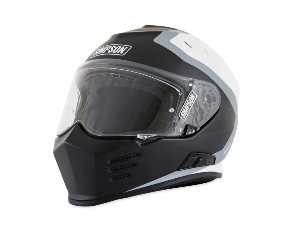 Simpson Ghost Bandit US Wraith Motorcycle Helmet - GBDXSWRA