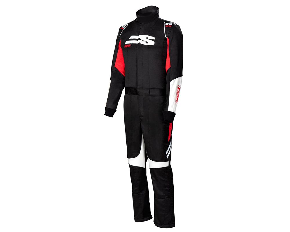 Simpson Small Black/Red/White Airspeed Suit - AS02121