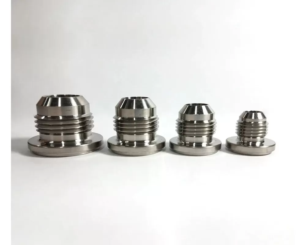 Ticon Industries 6AN Titanium Male Weld Bung - 104-00600-0000