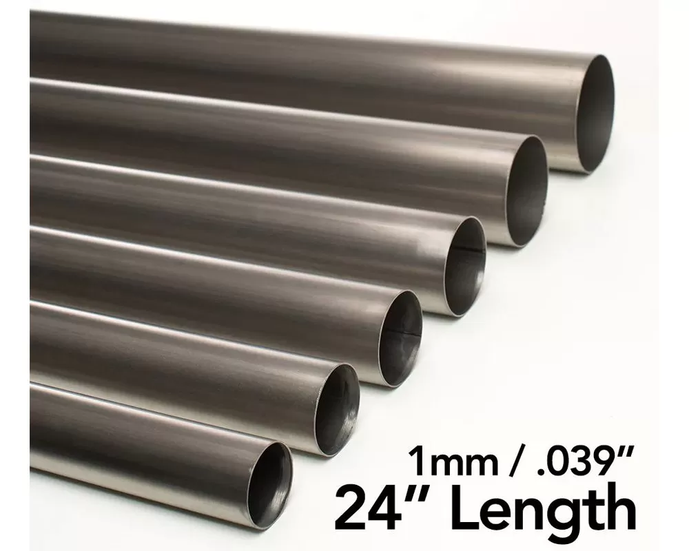 Ticon Industries 1-7/8in Diameter x 24.0in Length 1mm/.039in Wall Thickness Titanium Tube - 102-04823-0000