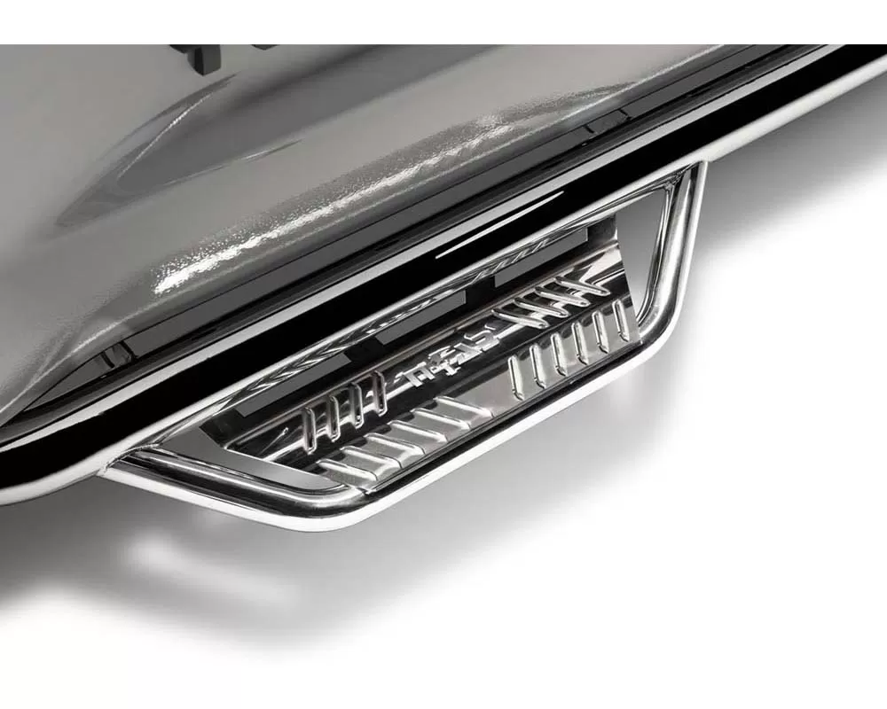N-Fab Podium LG Step System Chevrolet Silverado 1500 2015-2018 - HPC1495QC-6-SS