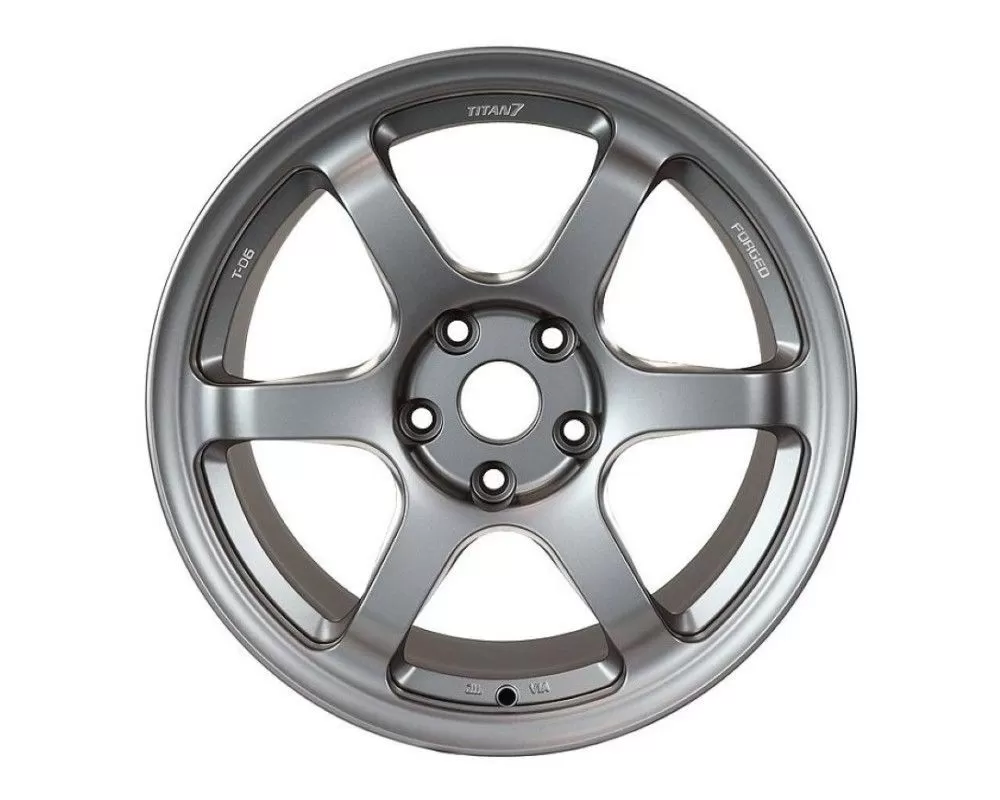 Titan 7 T-D6e Wheel 20x11.5 5x120.65 45mm Satin Titanium - TD6E2011545512066ST