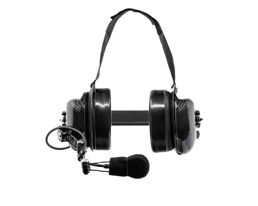 PCI Race Radios Elite G2 BTH Volume Control Headset w/ Cloth Ear Covers & Gel Ear Seals - 5027