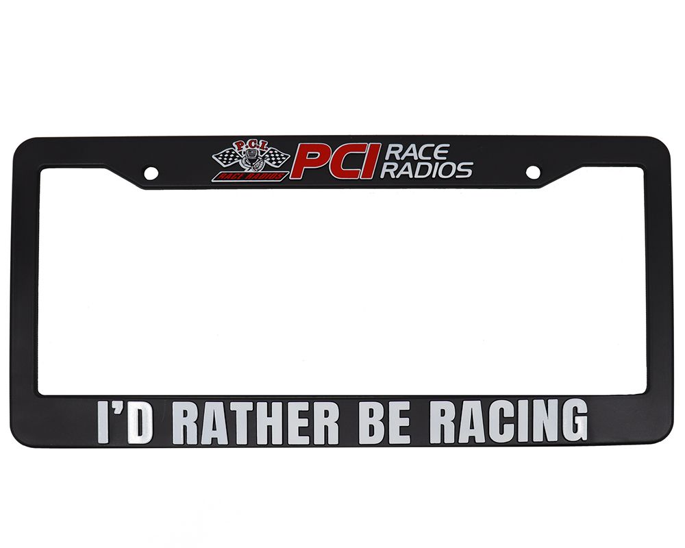 PCI Race Radios License Plate Frame - 0860