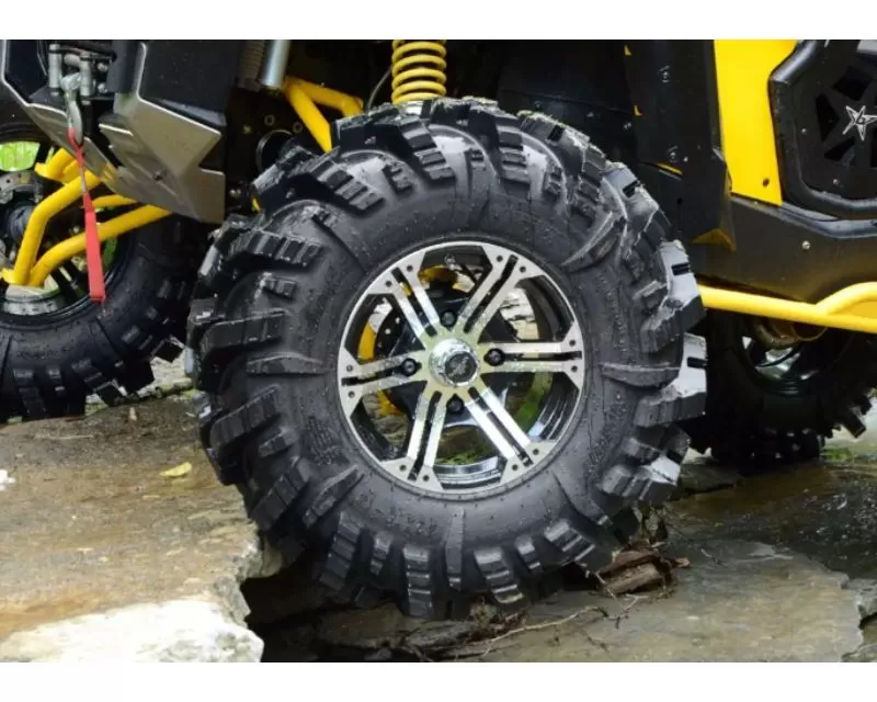 SuperATV 32x10-14 Black Bandit H Series Sticky Mounted Tires XT Warrior - XT321014S-BAN14BLK12