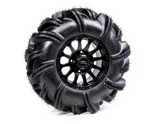 High Lifter - 28-11-14 Outlaw 2 Tire with Pitch SBL-12S 14x7 4/156 5+2 Matte Black Wheel - A20-168