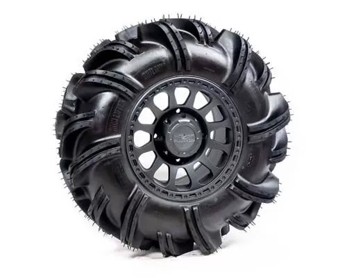 High Lifter - 28-11-14 Outlaw 2 Tire with Pitch SBL-12S 14x7 4/156 5+2 Gun Metal Gray Wheel - A20-166